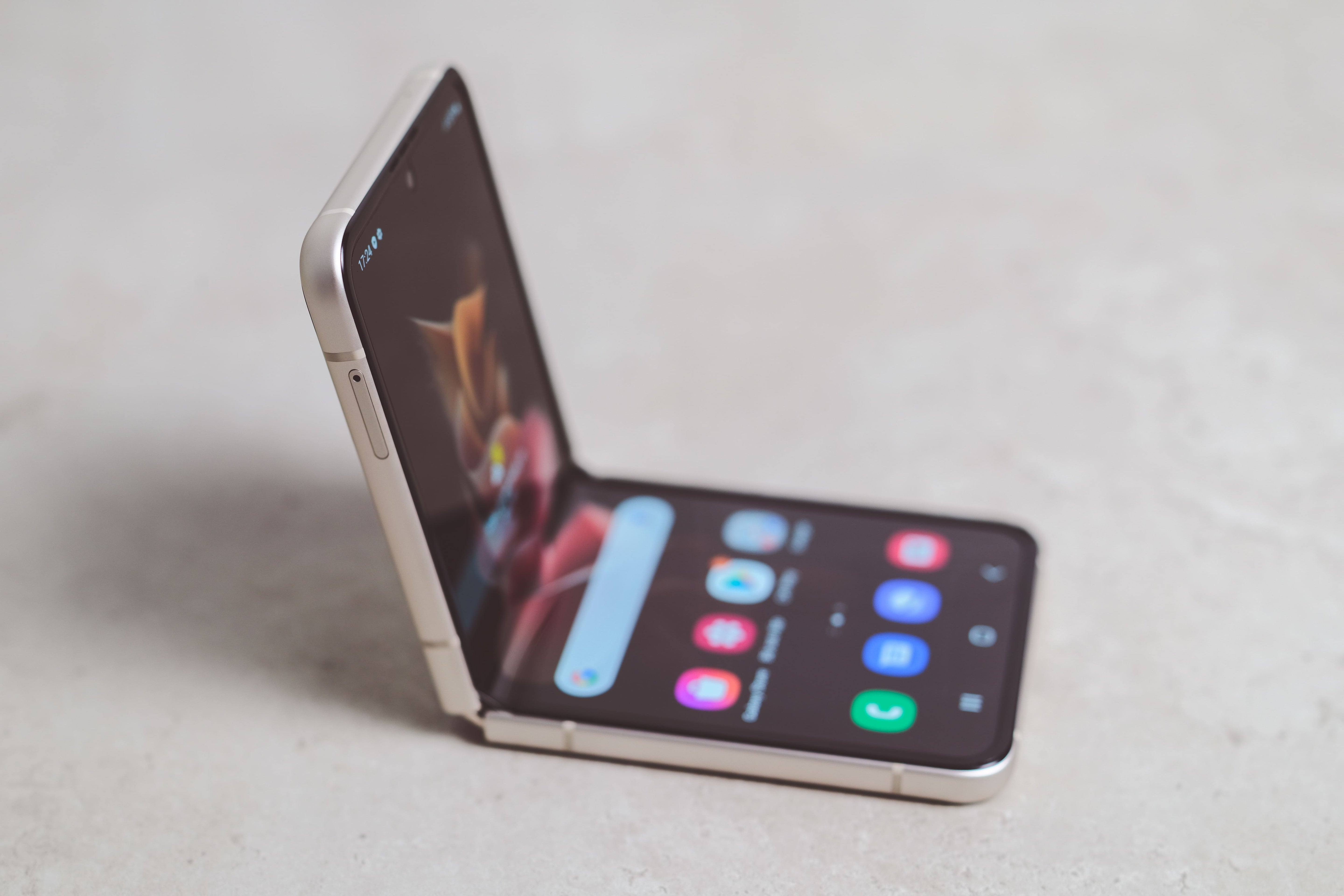 a samsung foldable phone