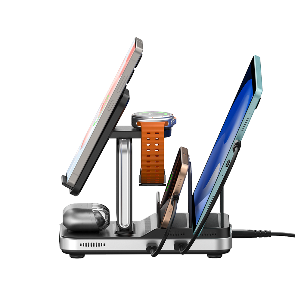 SwanScout 901S - Chargeur sans fil 5-en-1 pour Samsung