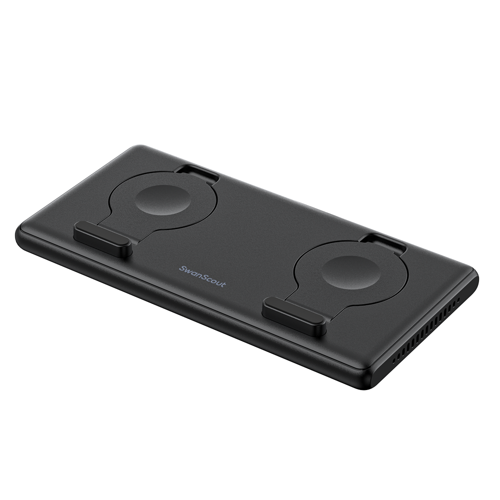 SwanScout 507DA – Cargador dual para Apple Watch