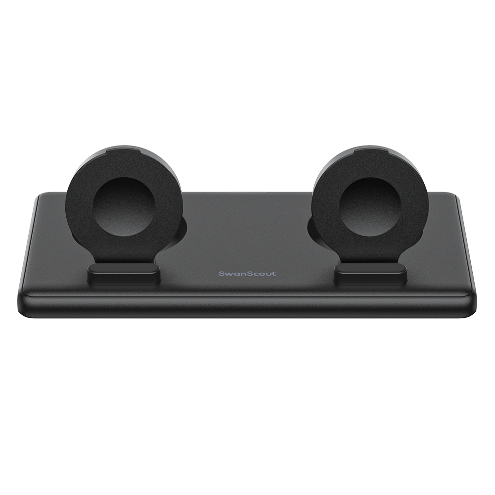 SwanScout 507DA – Cargador dual para Apple Watch