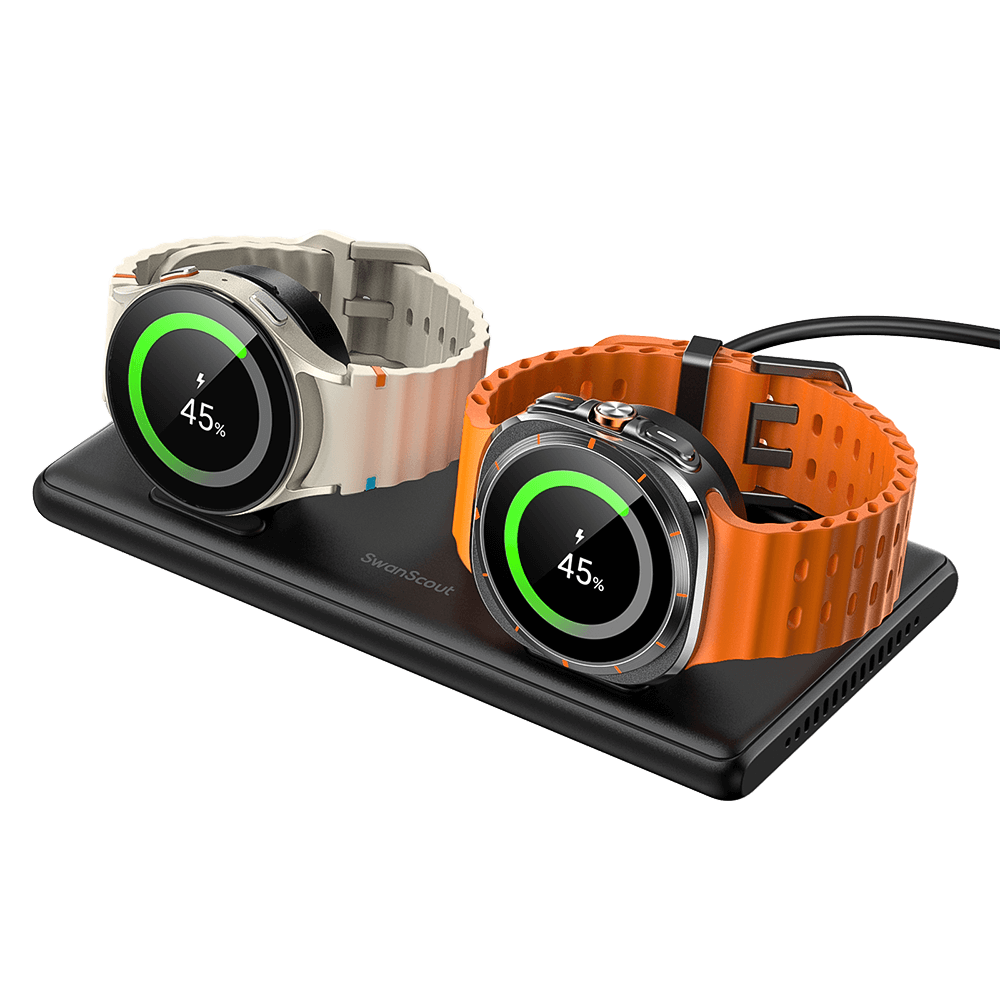 SwanScout 507DS – Dubbele oplader voor Samsung horloges