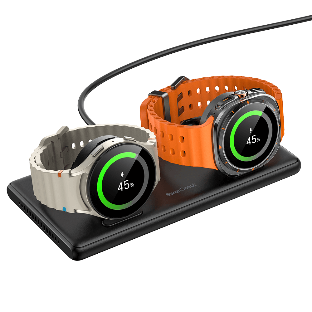 SwanScout 507DS – Dubbele oplader voor Samsung horloges