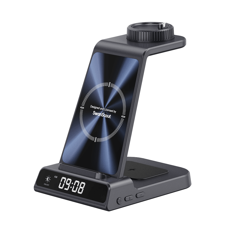 Tech Gray Wireless Charger