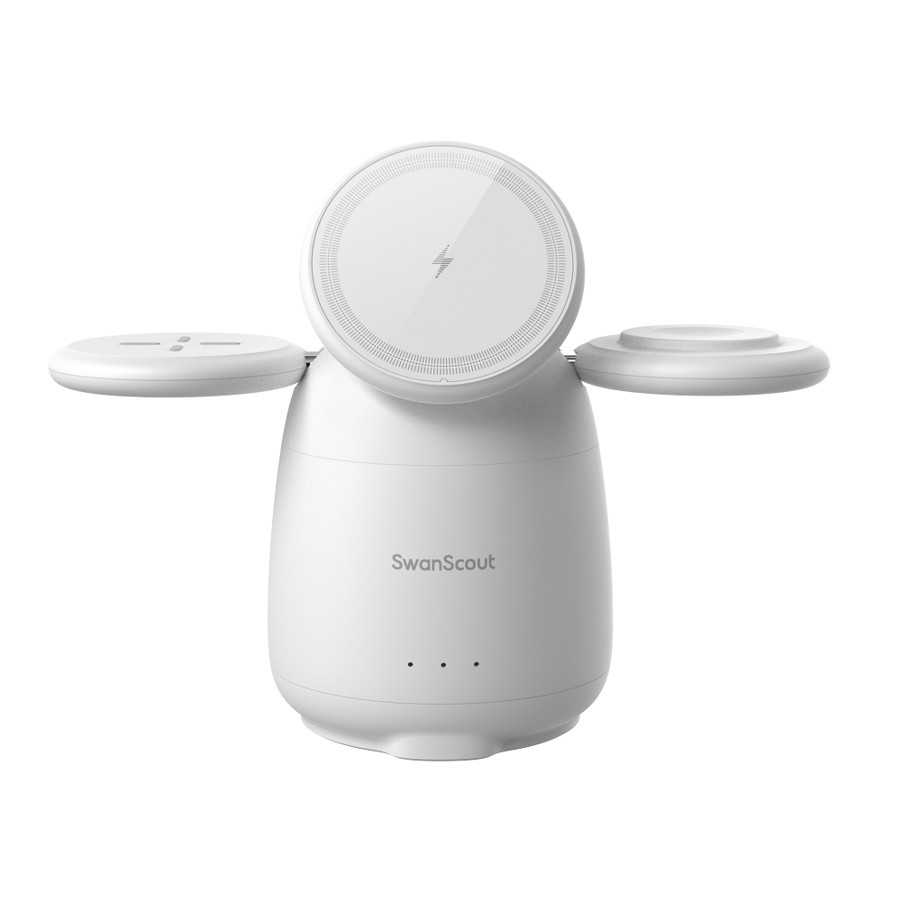 SwanScout 707M - Estación de Carga Inalámbrica Magnética para Apple