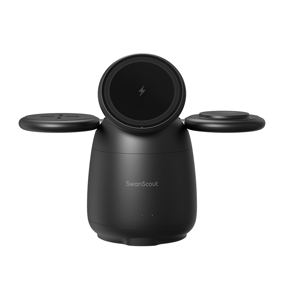 SwanScout 707M - Magnetic Wireless Charging Station for Apple