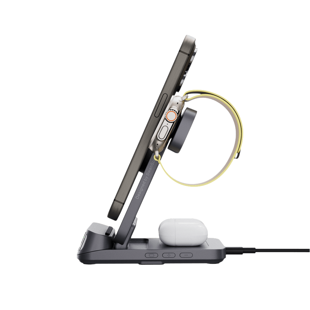 Designed for daily convenience, the swanscout 708M is an ideal charging station for multiple Apple devices.