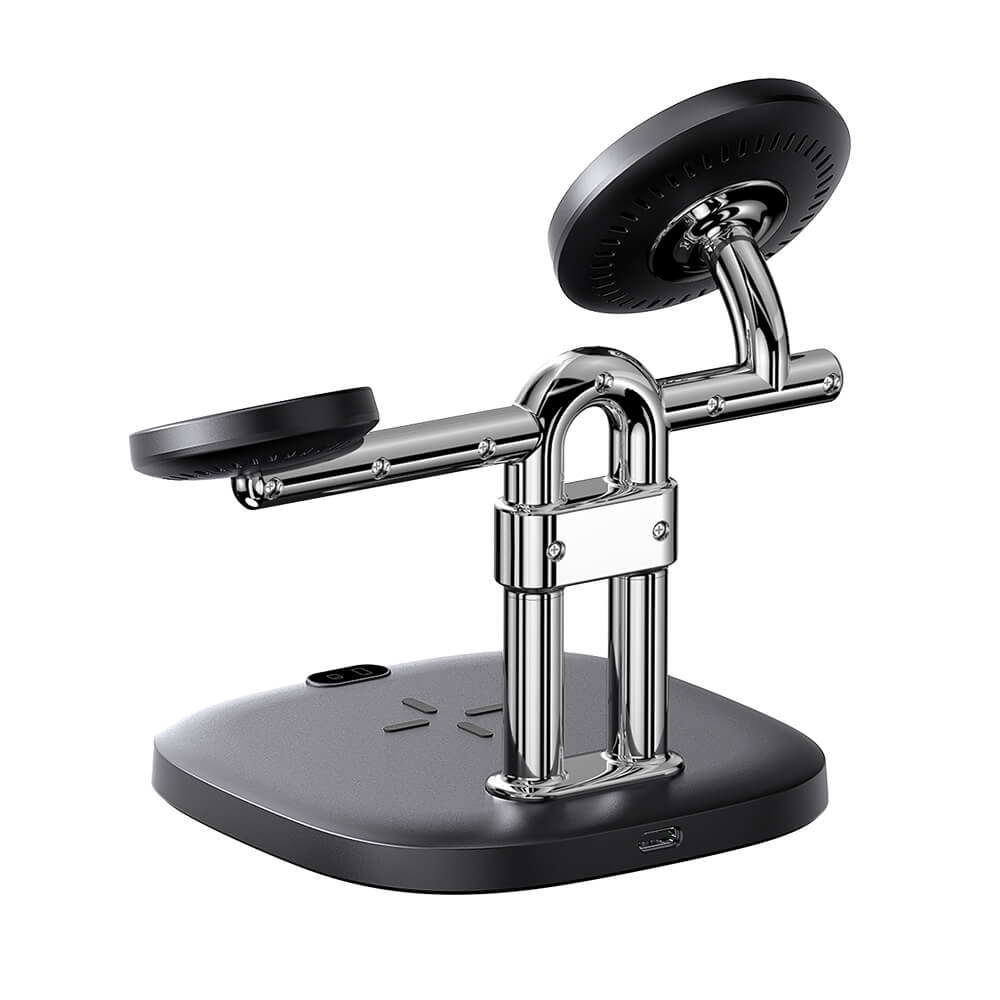 SwanScout 712SM – 3-i-1 magnetisk trådlös laddningsstation för Samsung