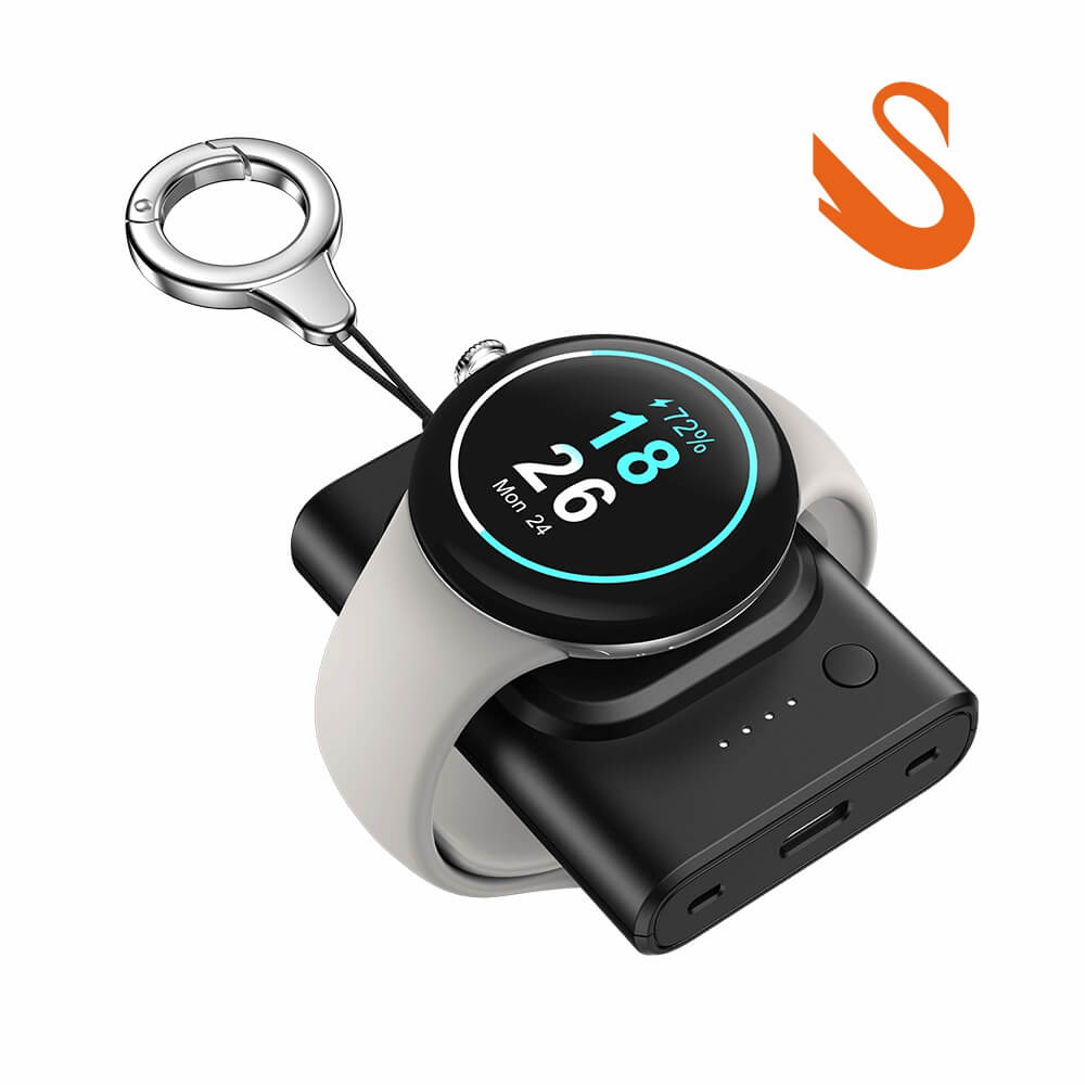 SwanScout 305G2 – Pixel Watch 2/3 & Fitbit 対応の携帯型充電器
