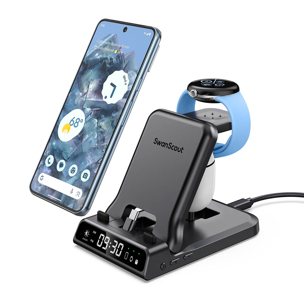 SwanScout 701G2 - Wired Fast Charger for Pixel Watch 2/3