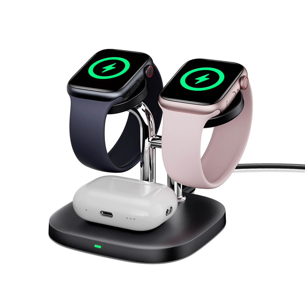 SwanScout 704A - Dual-Watch-Wireless-Ladegerät für Apple