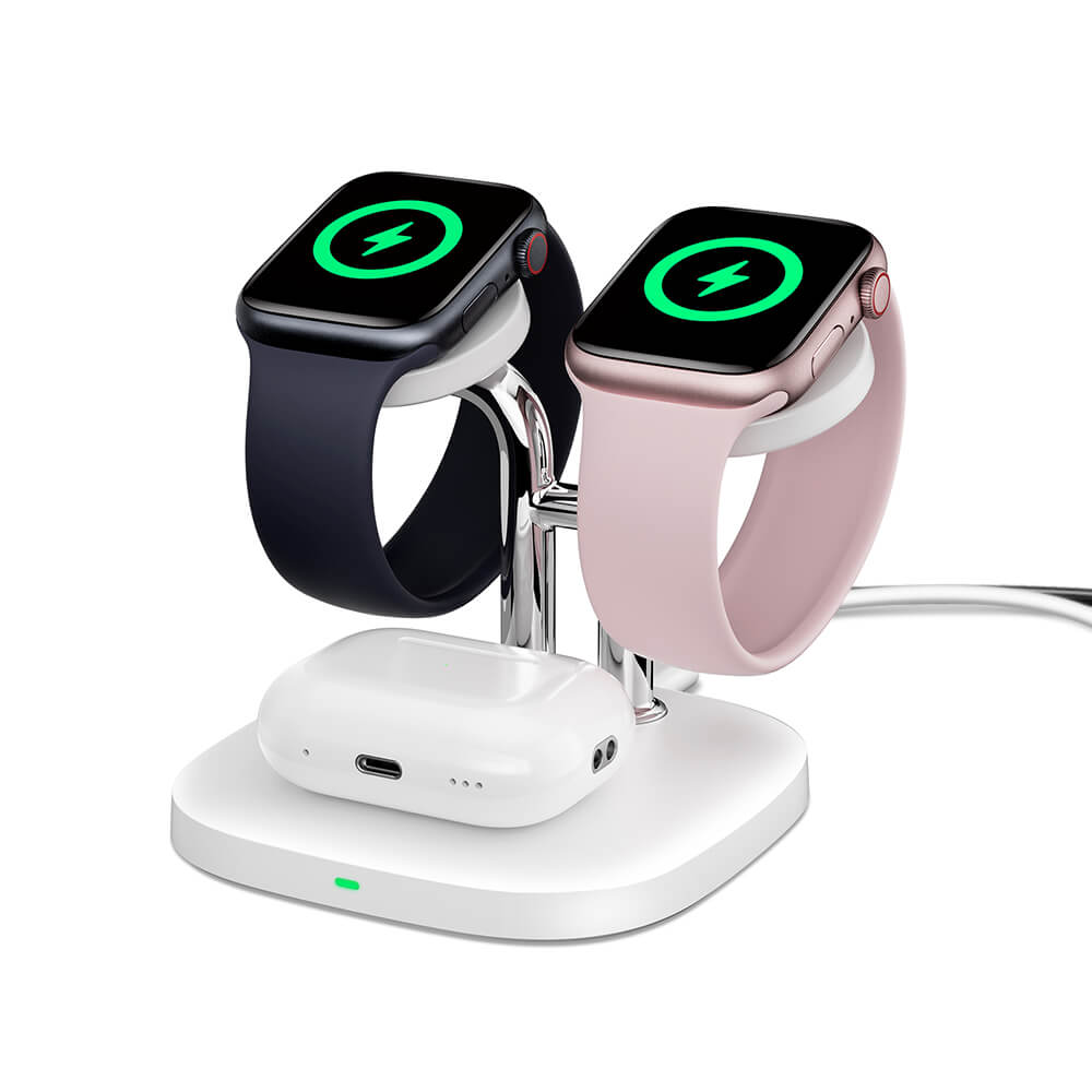 SwanScout 704A - Dual-Watch-Wireless-Ladegerät für Apple