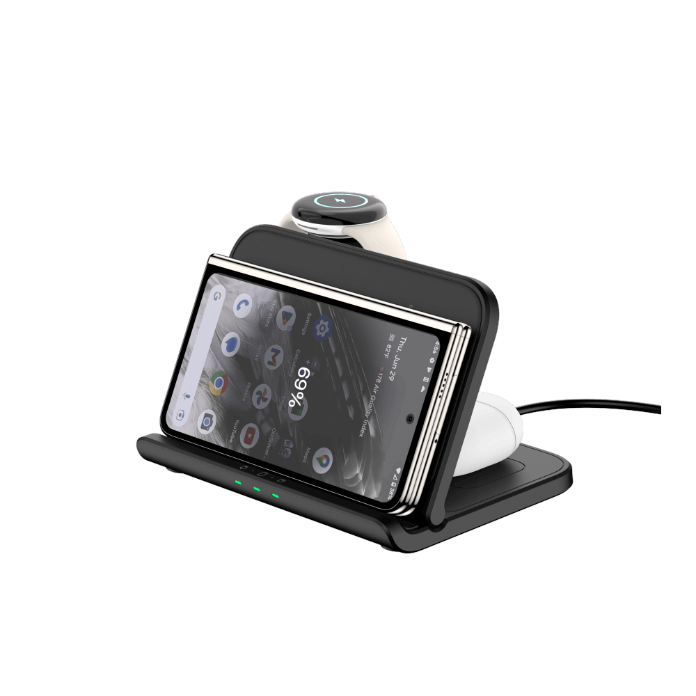 SwanScout 705G - 适用于 Google Pixel Fold 的 3 合 1 无线充电器