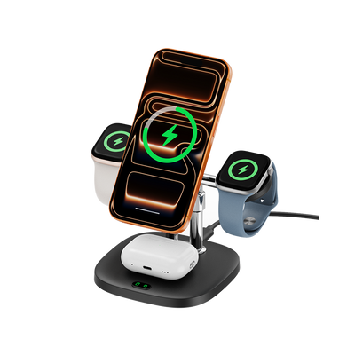 SwanScout 709M - 4 in 1 Magnetic Wireless Charger for Apple