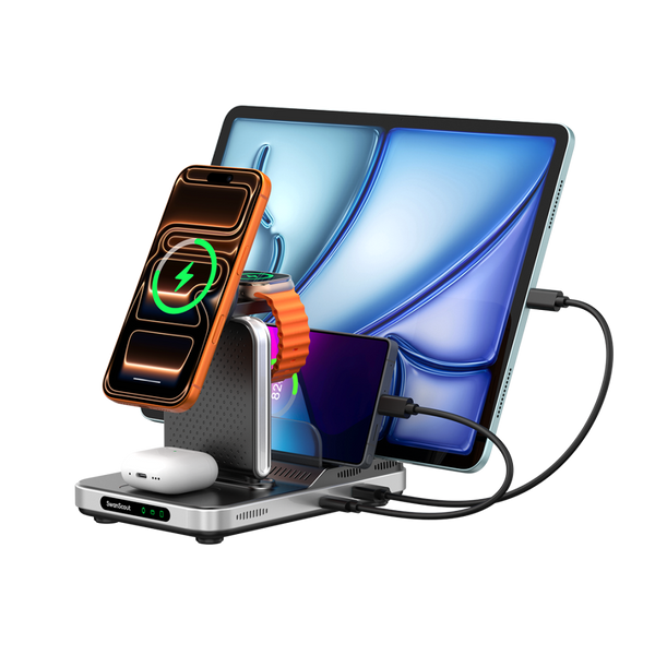 SwanScout 901M - Apple專用5合1無線充電器