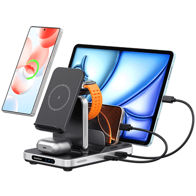 SwanScout 901S - Chargeur sans fil 5-en-1 pour Samsung