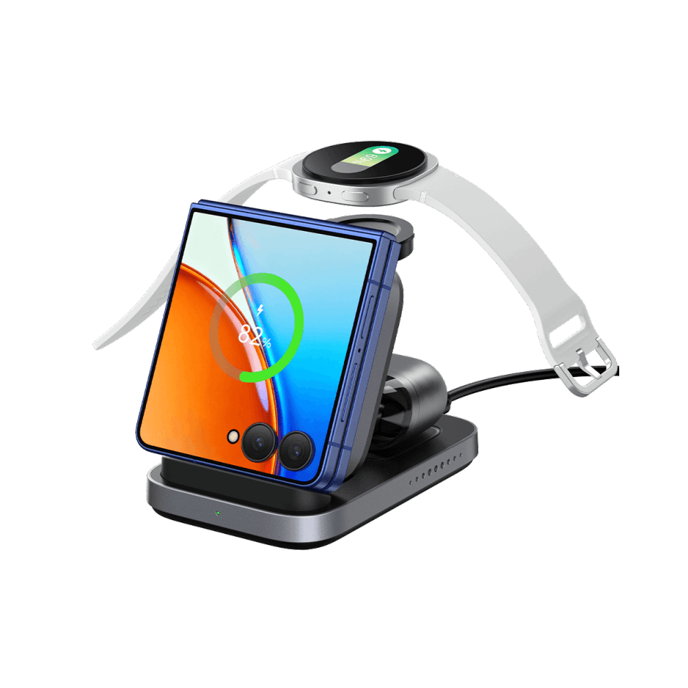 SwanScout 713F - 3 in 1 Wireless Charger for Samsung Z Flip 7