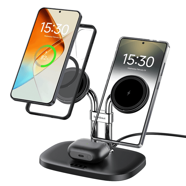 SwanScout 706SM - Doppel-Magnet-Ladegerät für Samsung