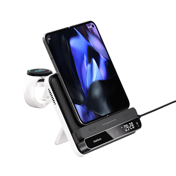 SwanScout 710FG2 offers efficient wireless charging for the Pixel 9 Pro Fold, keeping your setup elegant and clutter-free.
