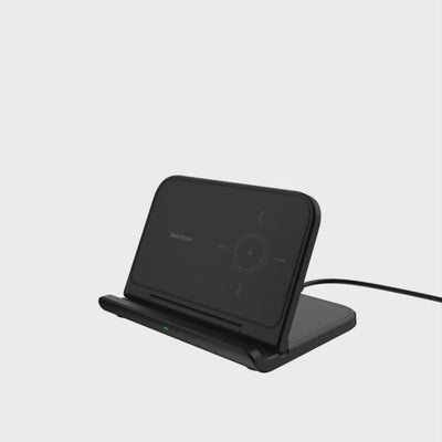 SwanScout 503G is a foldable and portable Charger Stand for Google Phone, featuring a Wireless Charger with Triple Coils. Specially designed for Google FOLD series phones, it offers wide compatibility, supporting other regular smartphones as well. This stand is foldable for easy portability.