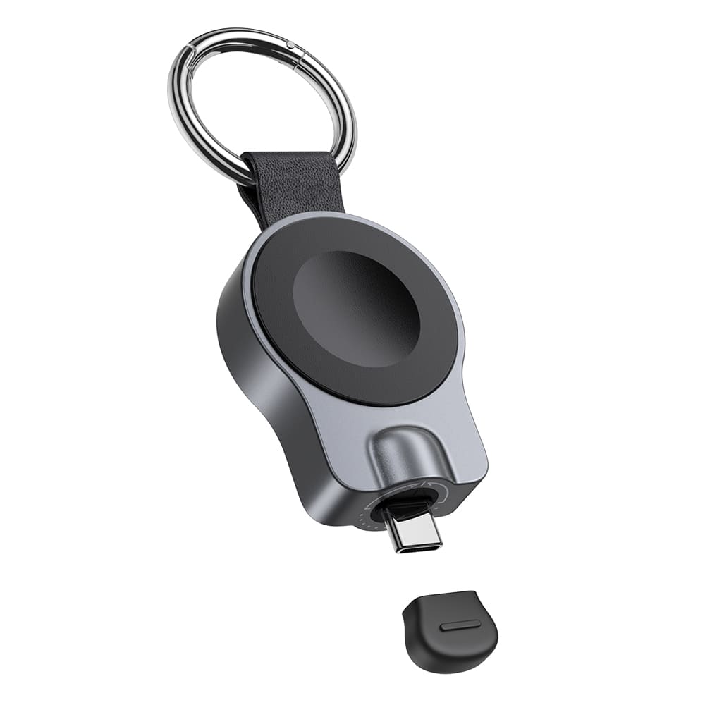 SwanScout 510A – Tragbares Schnellladegerät für die Apple Watch mit drehbarem USB-C-Design
