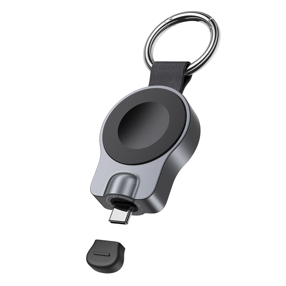 SwanScout 510A – Tragbares Schnellladegerät für die Apple Watch mit drehbarem USB-C-Design